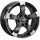 16 Zoll Alufelge DBV TORINO II 7,0x16 5/100 ET38 schwarz matt, poliert Felge