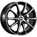 15 Zoll Alufelge DBV TROPEZ 6,5x15 5/114,3 ET40 schwarz...