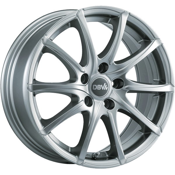 16 Zoll Alufelge DBV TROPEZ 6,5x16 5/108 ET44 shadow silber Felge