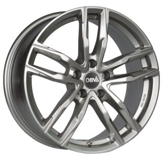 18 Zoll Alufelge DBV VIENNA II 8,0x18 5/112 ET30 hyper silber Felge
