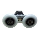 8x Türrolle M2 Rolle Glastürrolle Rollenführung Schiebetürbeschlag Dusche Tür