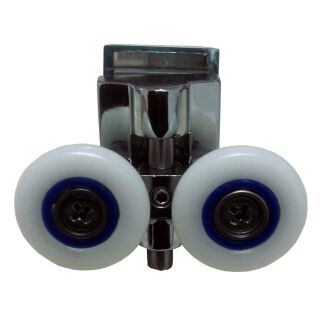 8x Türrolle M3 Rolle Glastürrolle Rollenführung Schiebetürbeschlag Dusche Tür
