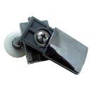 8x Türrolle M3 Rolle Glastürrolle Rollenführung Schiebetürbeschlag Dusche Tür