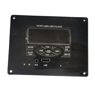 Radio 1 für Infrarotkabine mit Bluetooth SD USB AUX MP3