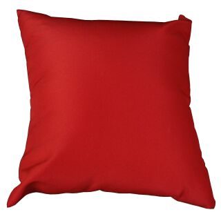 Dekokissen Rot Sofakissen Kissen Rattan Rattanmöbel Gartenmöbel Lehnenkissen