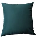 Dekokissen Dunkelgrün Sofakissen Kissen Rattan...