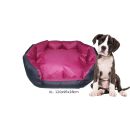 Hundebett TB5008XL rot Hundekorb Hundekissen Hundesofa...
