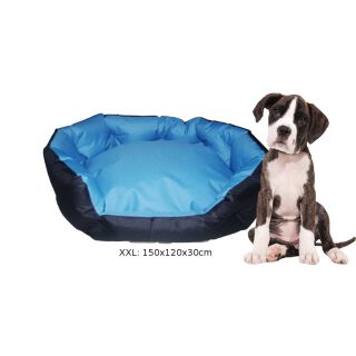 Hundebett TB5008XXL blau Hundekorb Hundekissen Hundesofa Tierbett Katzenbett