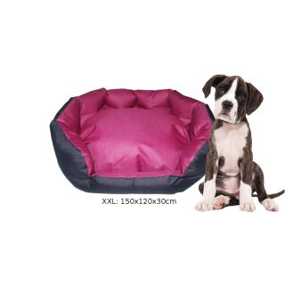 Hundebett TB5008XXL rot Hundekorb Hundekissen Hundesofa Tierbett Katzenbett
