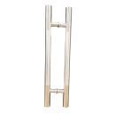 Türgriff rund Edelstahl Infrarotkabine Wärmekabine Sauna Vollspektrumstrahler