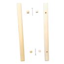 Türgriff Holz Infrarotkabine Wärmekabine Sauna Vollspektrumstrahler