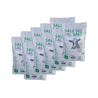 K+S Esco Viehsalz fein 10x25kg Rinder Pferde Schafe Ziegen Wild Salz Streusalz
