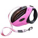 Hundeleine HLT-05M pink Automatikleine Langlaufleine...