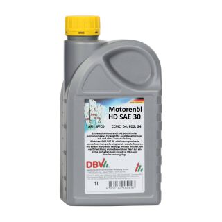 Motorolie HD SAE 30 20x1 liter blik