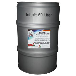 85W-140 Hypoid EP 60 liter barrel