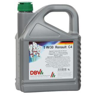 5W/30 SAPS roetfilter olie C4 voor Renault RN0720, MB 226.51 4 x 5 liter blik