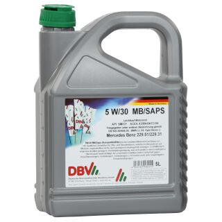 5W/30 SAPS roetfilter olie C3 BMW, MB, Opel Dexos 2, VW-PDI 4 x 5 liter blik