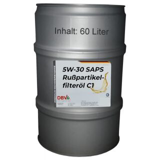 5W/30 SAPS roetfilter olie C1 Ford, Mazda, Volvo 60 liter vat