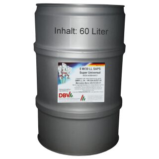 5W/30 Super-Universal Longlife III 60 liter barrel