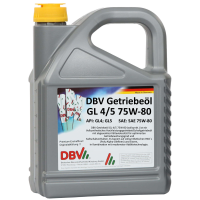 75W-80 GL4/5 (fully synthetic) 4 x 5 liter can