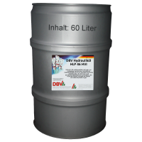 DBV hydraulic oil HVI ISO VG 46 60 liter barrel