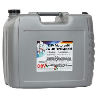 DBV 0W-30 Ford Spezial 20-Liter-Kanister