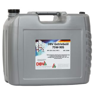 75W-90 S GL4/5 (fully synthetic) 20 liter canister