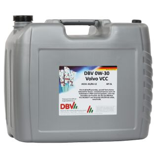 0W/30 VOLVO VCC A5/B5 20 liter canister
