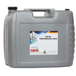 DBV 5W-40 Performance SAPS 20-Liter-Kanister
