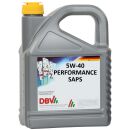 DBV 5W-40 Performance SAPS 4 x 5-Liter-Kanister